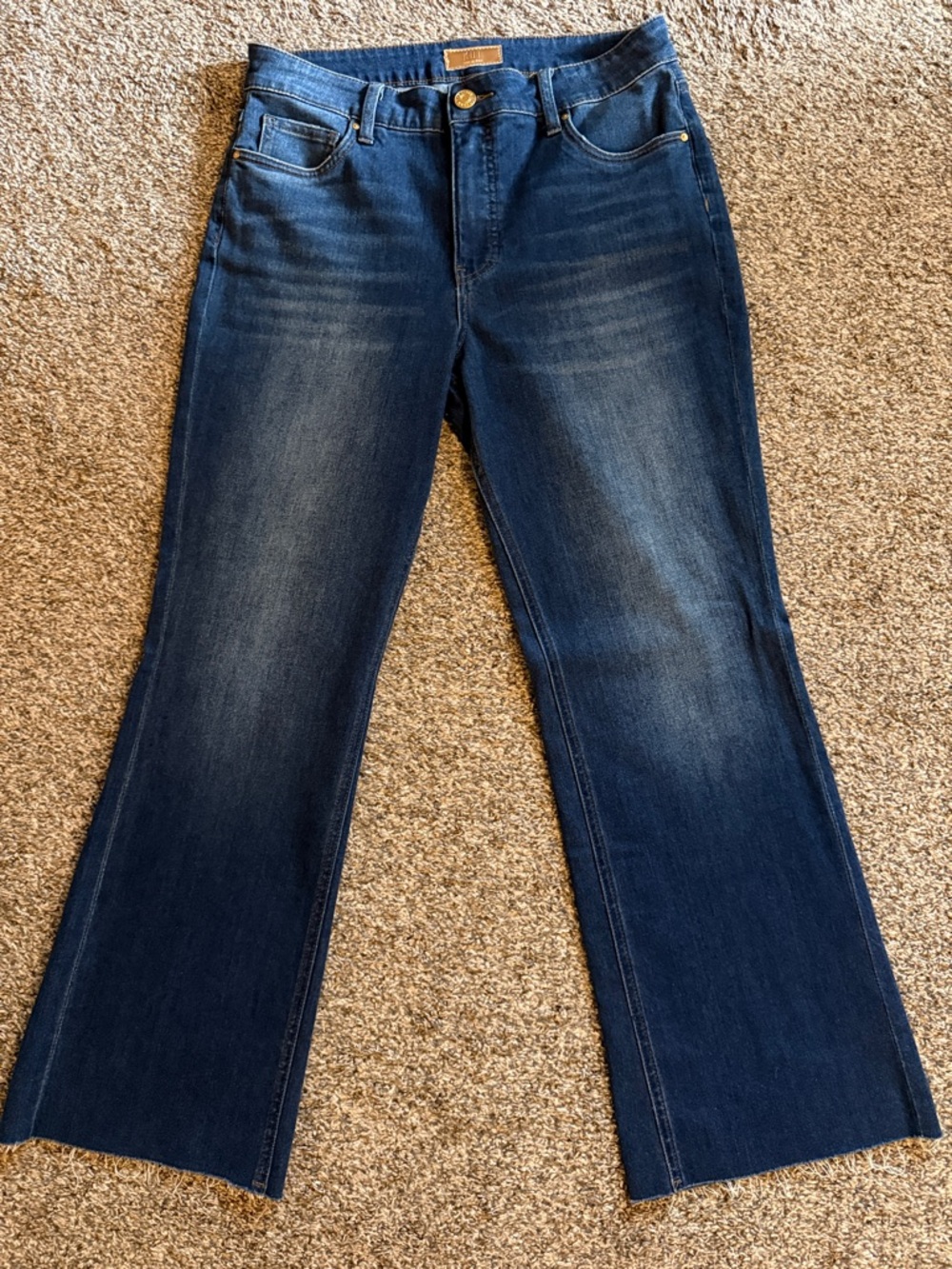 Kut from the Kloth High Rise Kelsey Fab Ab Ankle Flare - Ankle - Size 10 - Picture 2 of 7